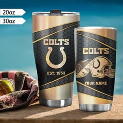 Indianapolis Colts Personalized Tumbler BG450