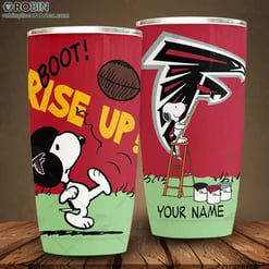 Atlanta Falcons Personalized Tumbler BG580