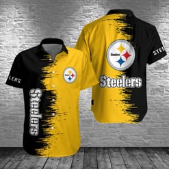 Pittsburgh Steelers Button Shirt BB617