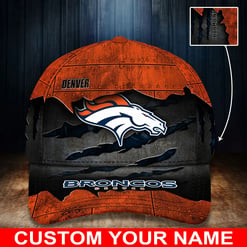 Denver Broncos Personalized Classic Cap BG300