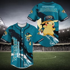 Jacksonville Jaguars Baseball Jersey BG674