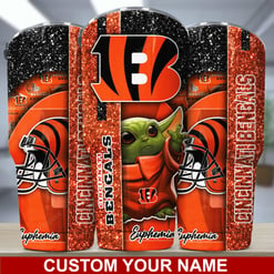 Cincinnati Bengals Personalized Tumbler BG157