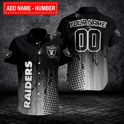 Las Vegas Raiders Personalized Button Shirts BG167