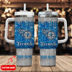 Tennessee Titans Personalized Limited Edition Sport Fan Gift 40oz Tumbler AZC40OZT077