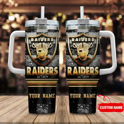 Las Vegas Raiders Personalized Limited Edition Sport Fan Gift 40oz Tumbler AZC40OZT095