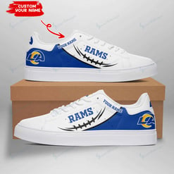 Los Angeles Rams Personalized SS Custom Sneakers BG133