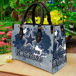 Dallas Cowboys Leather Hand Bag BBLTHB698