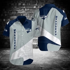 Seattle Seahawks Button Shirt BG692