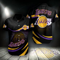 Los Angeles Lakers Button Shirt BG711