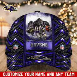 Baltimore Ravens Personalized Classic Cap BB242