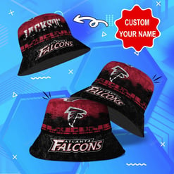 Atlanta Falcons Personalized Bucket Hat BG01