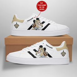 New Orleans Saints Personalized SS Custom Sneakers BG339