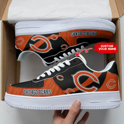 Chicago Bears Personalized AF1 Shoes BG148