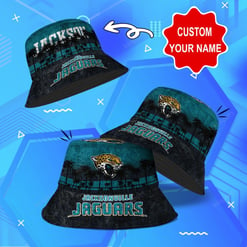 Jacksonville Jaguars Personalized Bucket Hat BG13