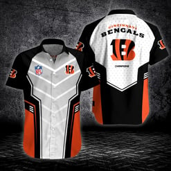 Cincinnati Bengals Button Shirts BG488