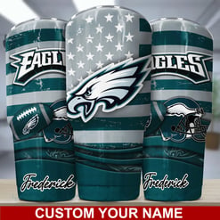 Philadelphia Eagles Personalized Tumbler BG54