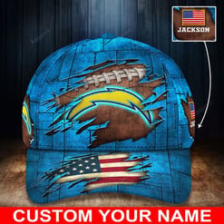 Los Angeles Chargers Personalized Classic Cap BG230