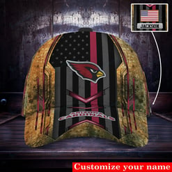 Arizona Cardinals Personalized Classic Cap BG513