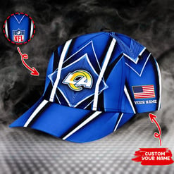 Los Angeles Rams Personalized Classic Cap BG696