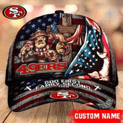 San Francisco 49ers Personalized Classic Cap BB357