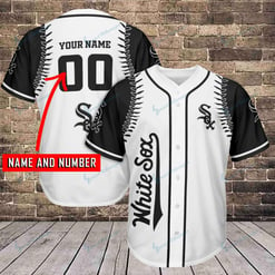 Chicago White Sox Personalized Baseball Jersey BG282