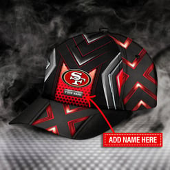 San Francisco 49ers Personalized Classic Cap BB83