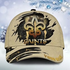 New Orleans Saints Personalized Classic Cap BBCAP953