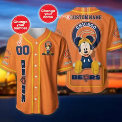 Chicago Bears Baseball Jersey 542