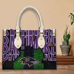 Baltimore Ravens Leather Hand Bag BBLTHB709