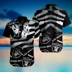 Las Vegas Raiders Button Shirt BG725