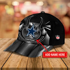 Dallas Cowboys Personalized Classic Cap BB101