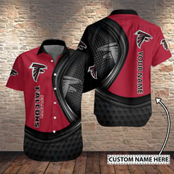 Atlanta Falcons Personalized Button Shirt BB261