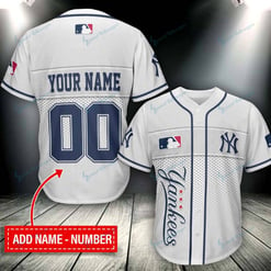 New York Yankees Personalized Baseball Jersey BG280