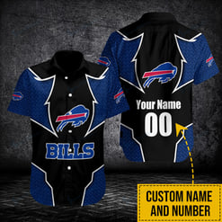 Buffalo Bills Personalized Button Shirt BB228