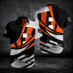 Cincinnati Bengals Button Shirts BG544