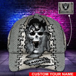 Las Vegas Raiders Personalized Classic Cap BG498