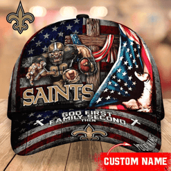 New Orleans Saints Personalized Classic Cap BB349