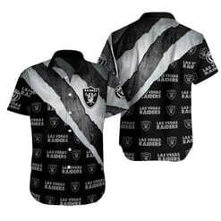 Las Vegas Raiders Button Shirt BG789