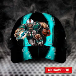 Miami Dolphins Personalized Classic Cap BG642