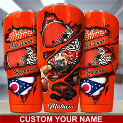 Cleveland Browns Personalized Tumbler BG228