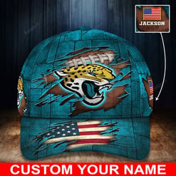 Jacksonville Jaguars Personalized Classic Cap BG228