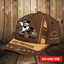 Chicago Bears Personalized Classic Cap AZCCAP019