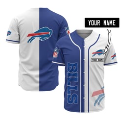 Buffalo Bills Personalized Baseball Jersey 513