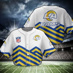 Los Angeles Rams Crop Top Baseball Jersey 81