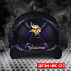 Minnesota Vikings Personalized Classic Cap AZCCAP075