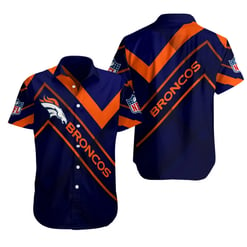 Denver Broncos Button Shirt BB649