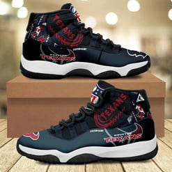 Houston Texans Personalized AJD11 Sneakers BG196