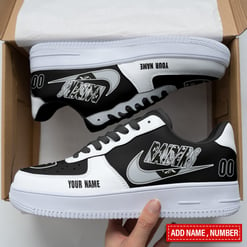 Las Vegas Raiders Personalized AF1 Shoes BG324