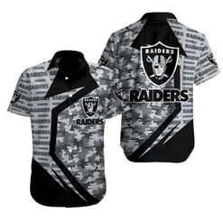 Las Vegas Raiders Button Shirt BG681