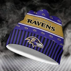 Baltimore Ravens Wool Beanie 124